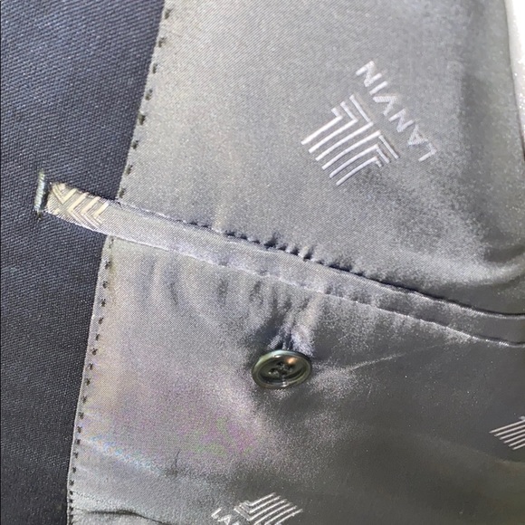 Men’s Lanvin Paris suit blazer jacket dbl breasted - Picture 6 of 16